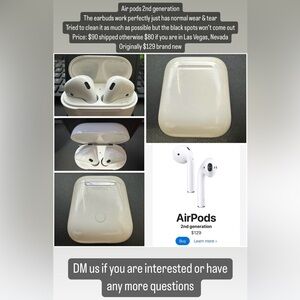 Apple AirPods 2nd Generation